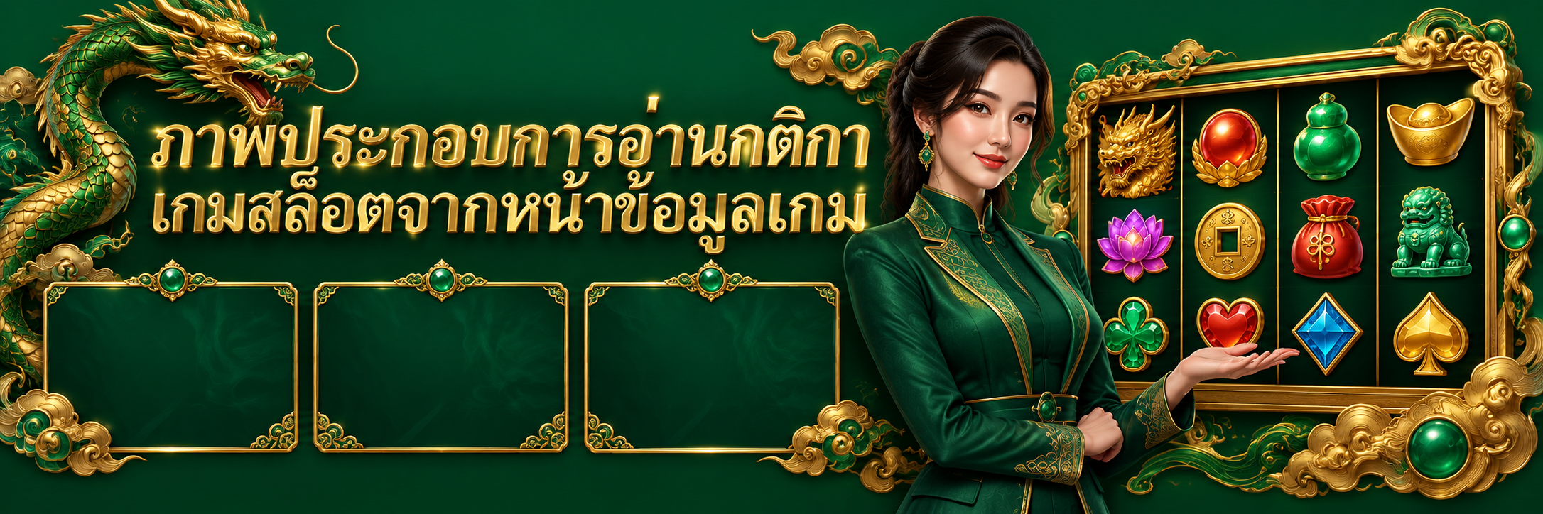 ภาพประกอบการอ่านกติกาเกมสล็อตจากหน้าข้อมูลเกม
